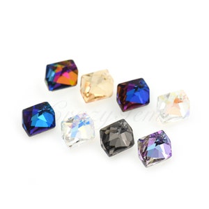 Multicolor Crystal Cosmic Anhänger, Lose Strass Geometrische Perlen zur Schmuckherstellung