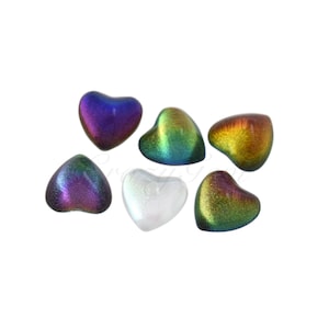 Heart-shaped flat back rhinestones,Flat Back Glasss Crystal Accessories,DIY Nail Art Accessories