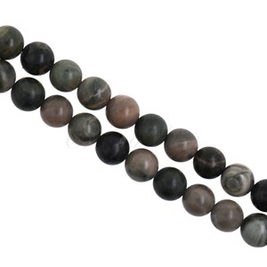 Natural Agate Beads,Healing Energy Gemstone Loose Beads,Smooth Round Bead,DIY Jewelry Making Design