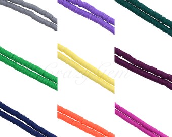Polymer Clay Disc Beads,Vinyl Beads,Polymer Clay African Vinyl Disc Beads,Wholesale Polymer Clay DIY Making Jewelry Beads