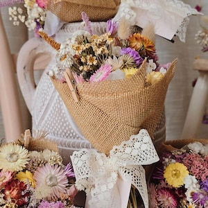 Everlasting Floral Posy | Naturally Dried Flowers | Whimsical Design