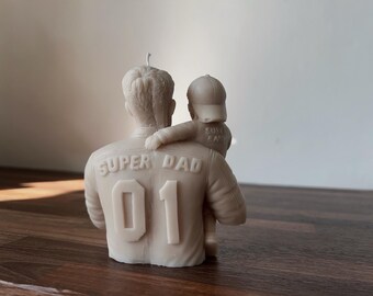 Super Dad Candle | Handmade Father's Day Gift, Masculine Scent