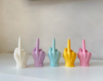 BULK BUY | x20 | Boxed |  Middle Finger Candle | Novelty | Candle | Gift