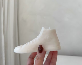 Small 13cm |  Trainer | Sneaker x1 | Cons | Unique | Trendy | statement | Handmade | Pillar Candle | Gift