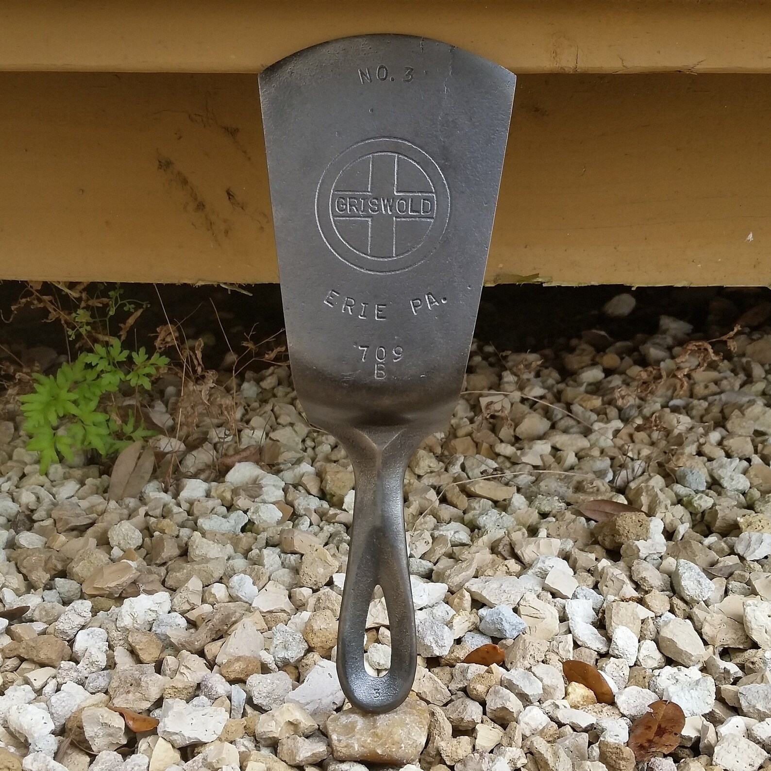 Custom Made Griswold Cast Iron Spatula Made From A 3 SKILLET Etsy