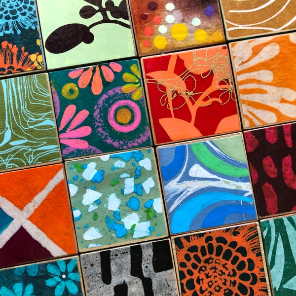 Hand Painted Quilt Blocks Etsy