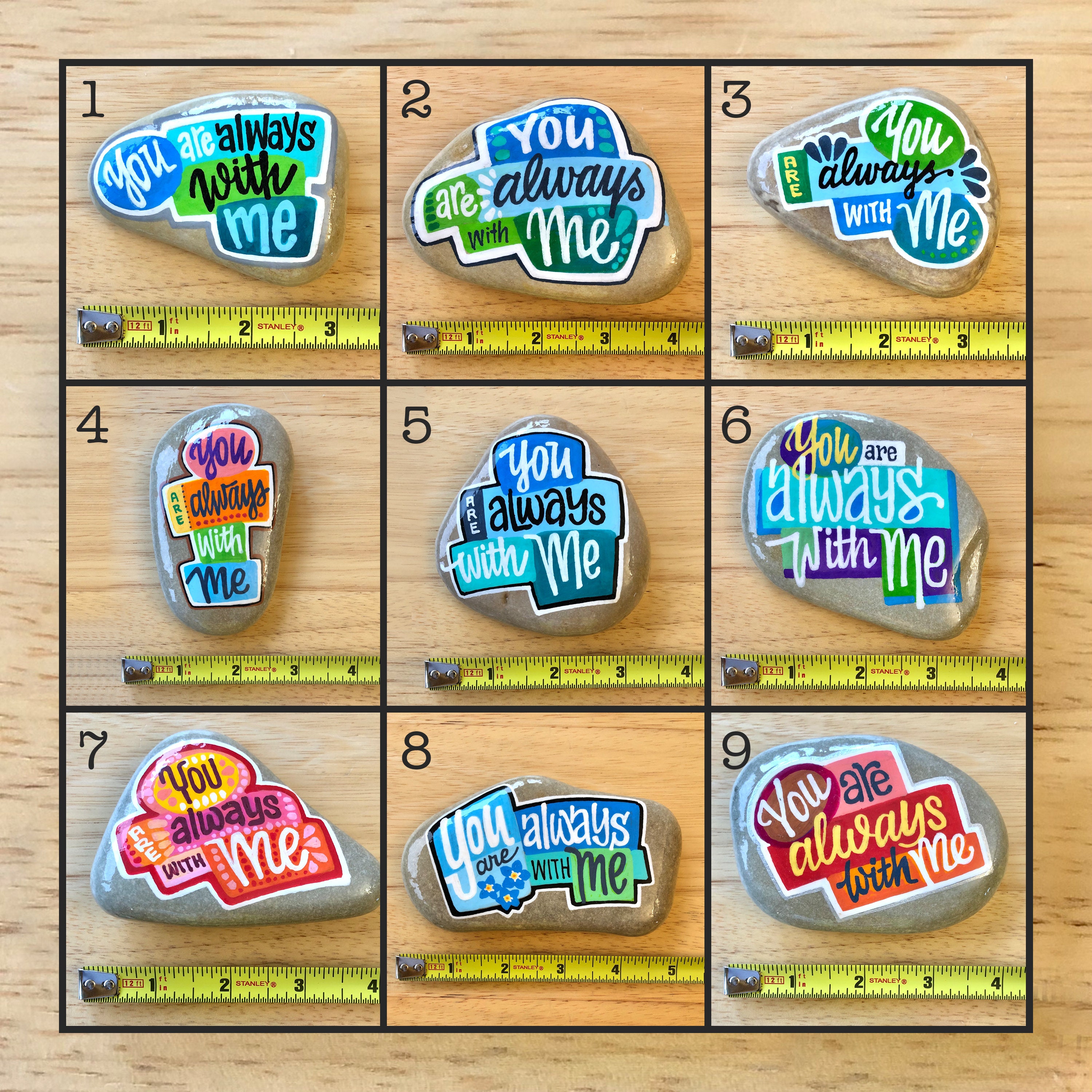 Memorial Painted Rocks · Keepsake Art Stones · in Memory of ...