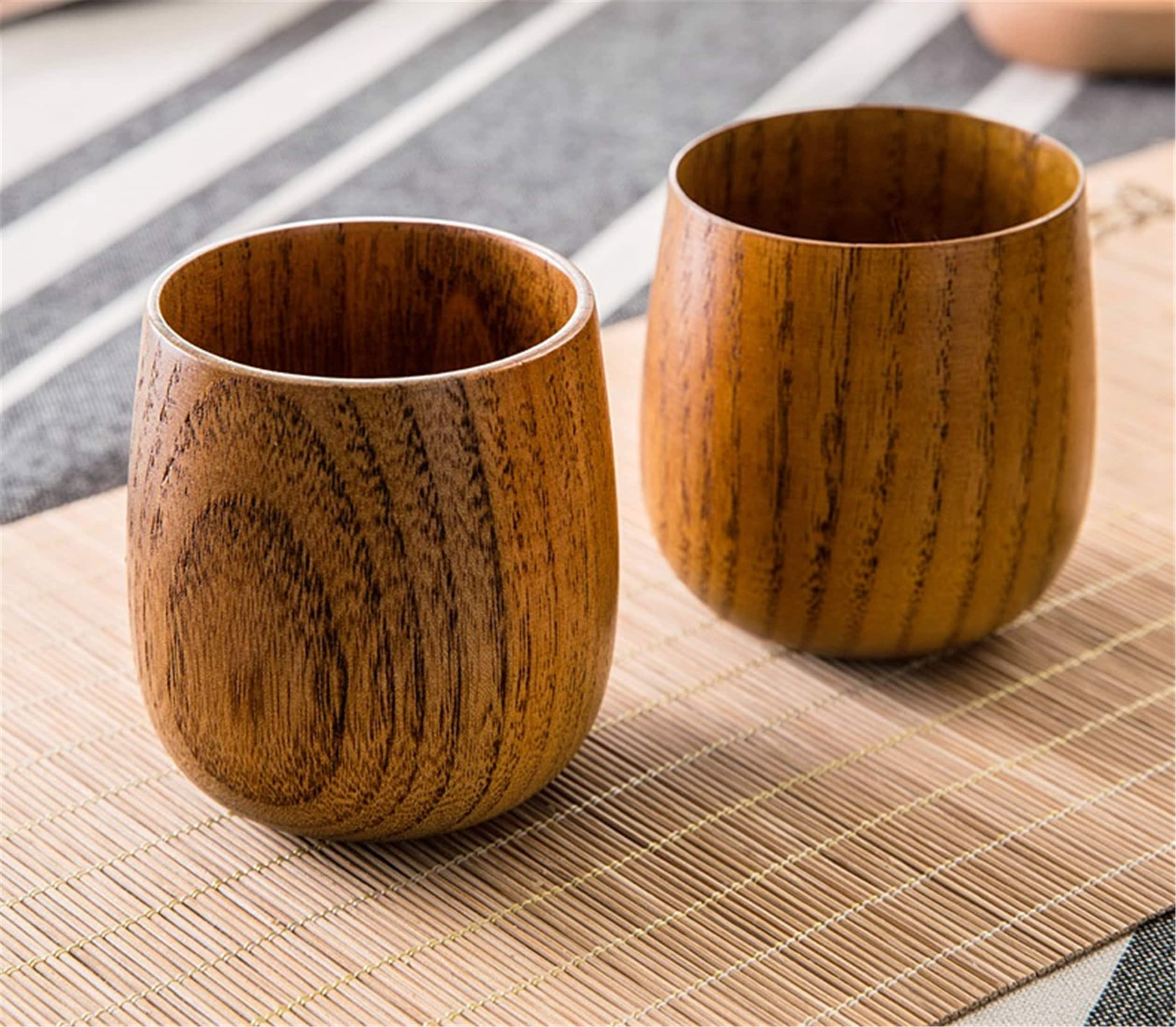 Wooden Whiskey Cup 