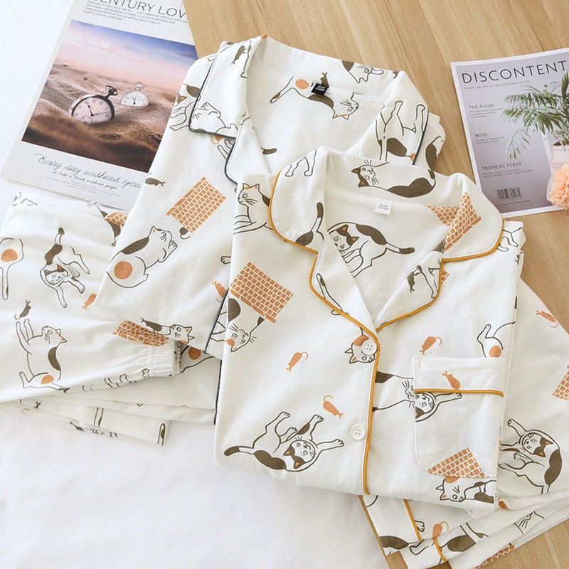 Mens Pajamas Elastic Etsy