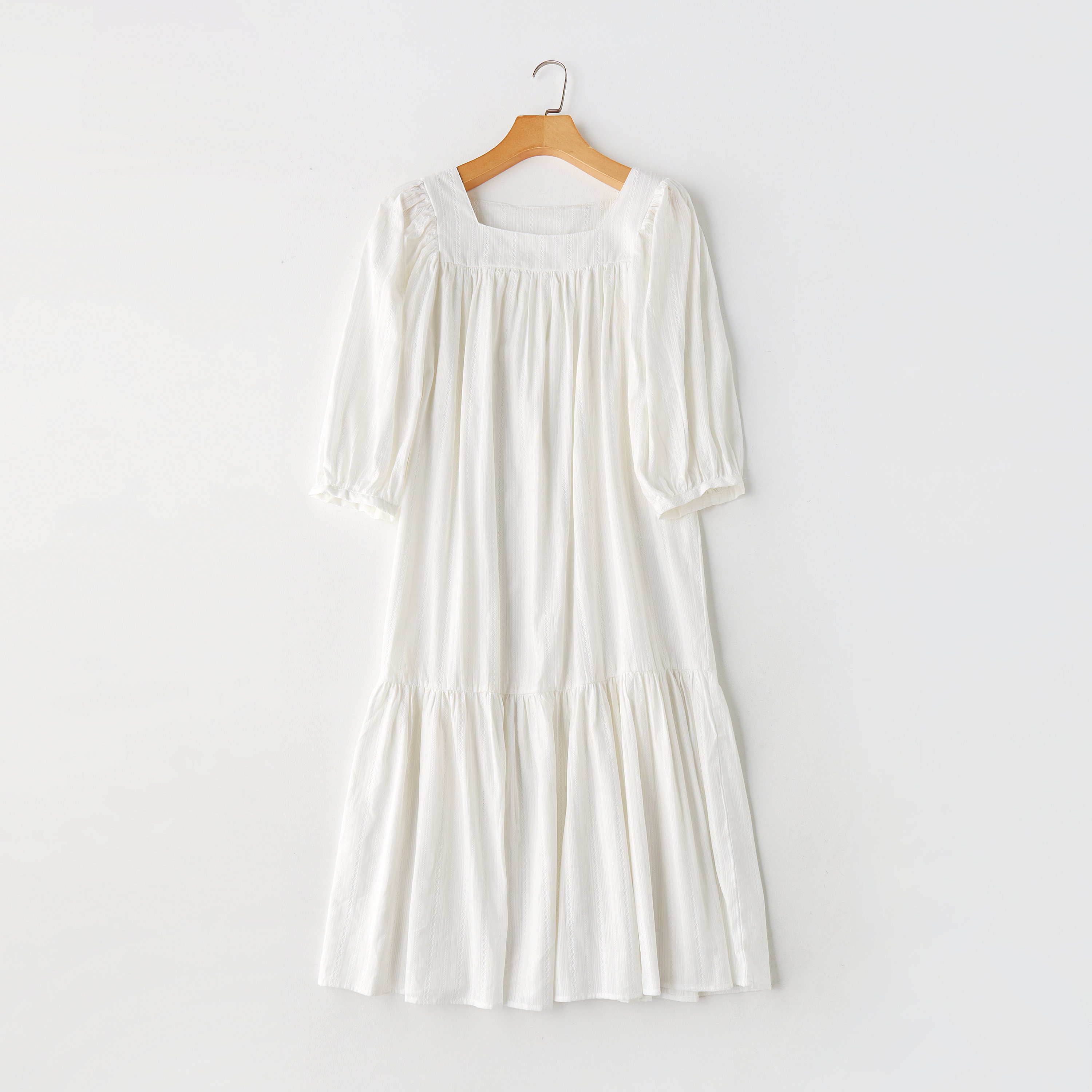 White Summer Dress Cotton Nightgown Vintage Dress Summer | Etsy