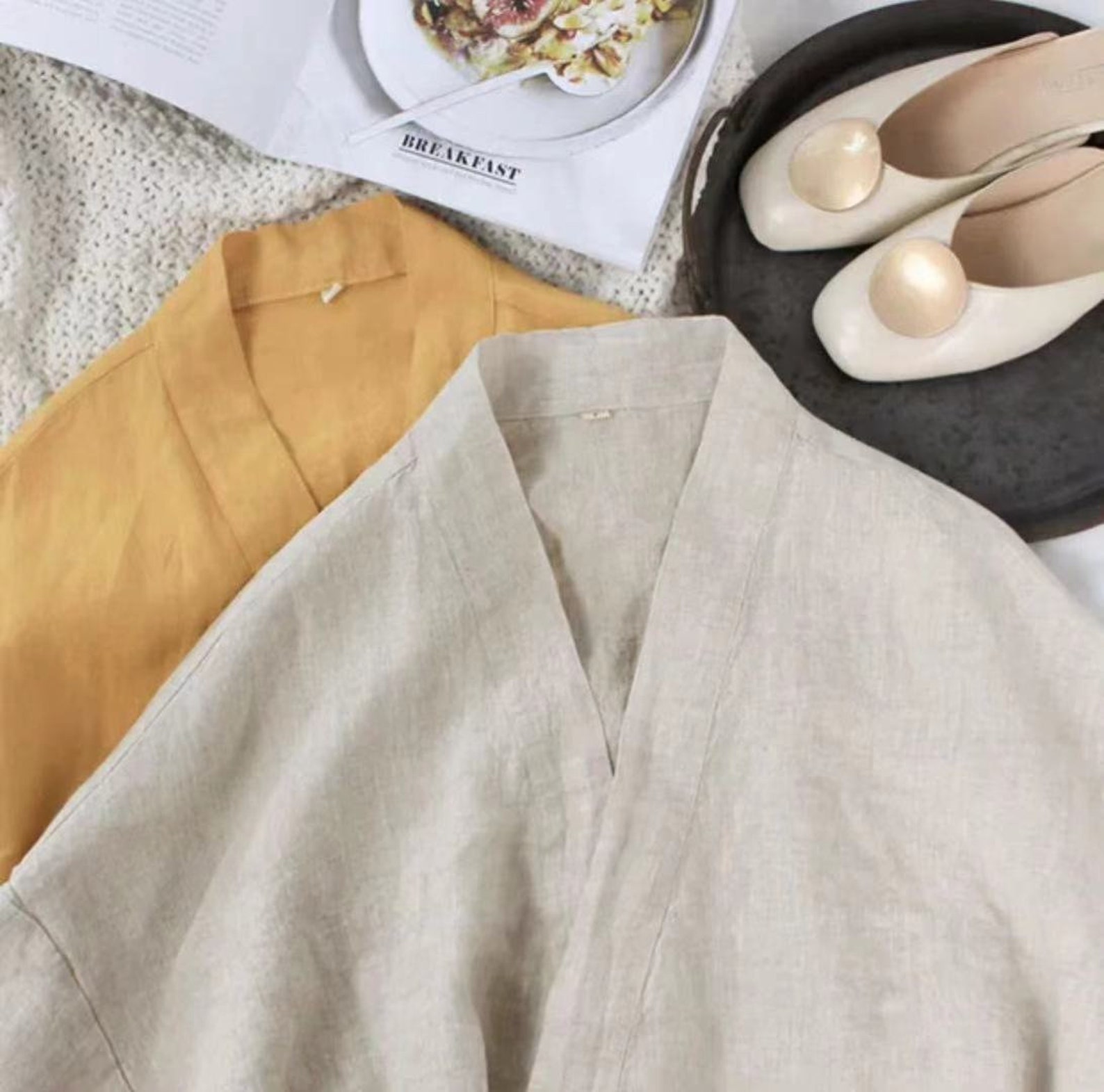 Linen Robe Linen Bathrobe Unisex Linen Robe Unsexy Robe for Etsy