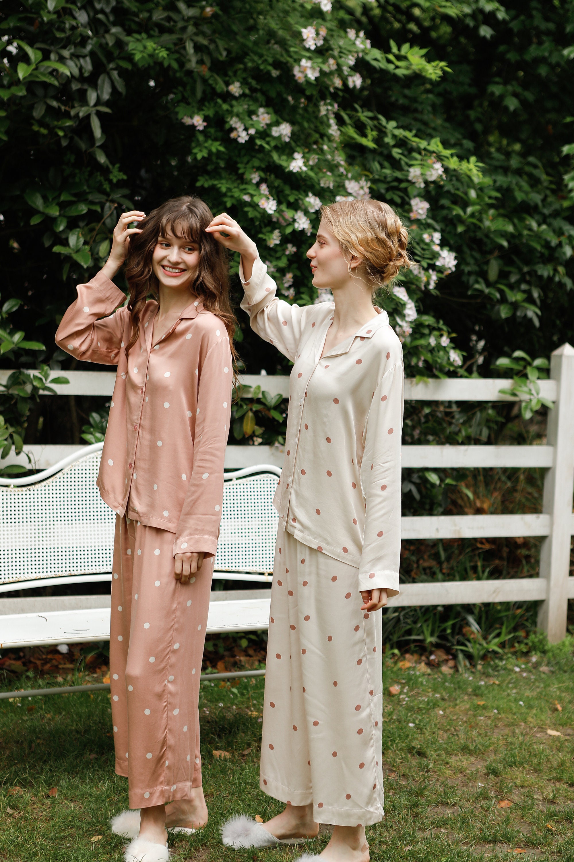 Personalized pajamas set Bridesmaids Pajamas Bachelorette Etsy