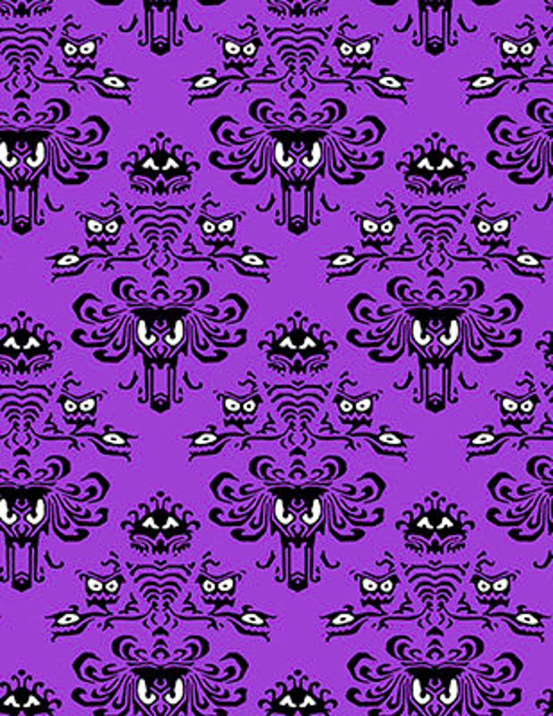 The Haunted Mansion Wallpaper Repeating Pattern, Digital File, for ...