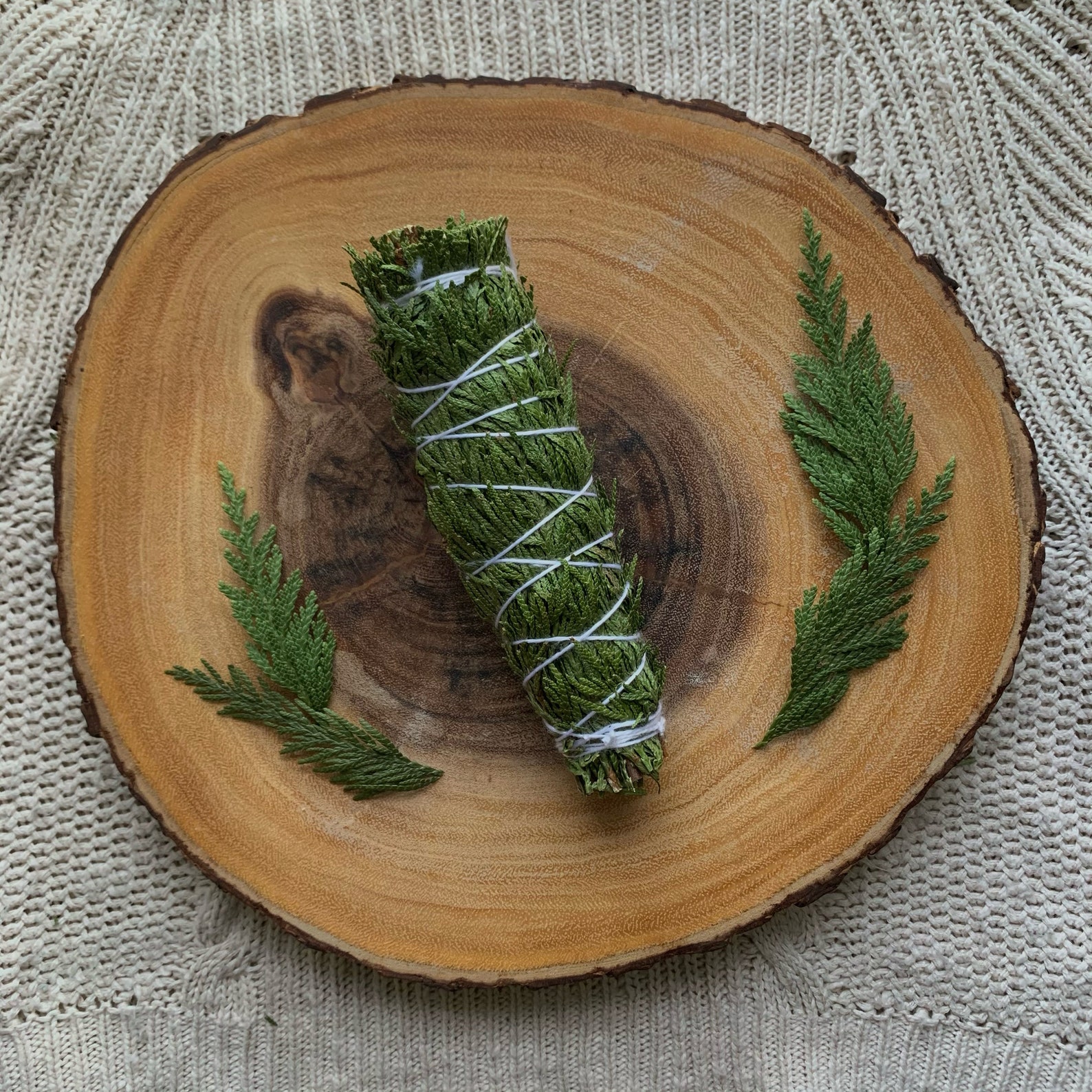 Cedar Smoke Cleansing Bundle Wildcrafted Purifying Wand Etsy