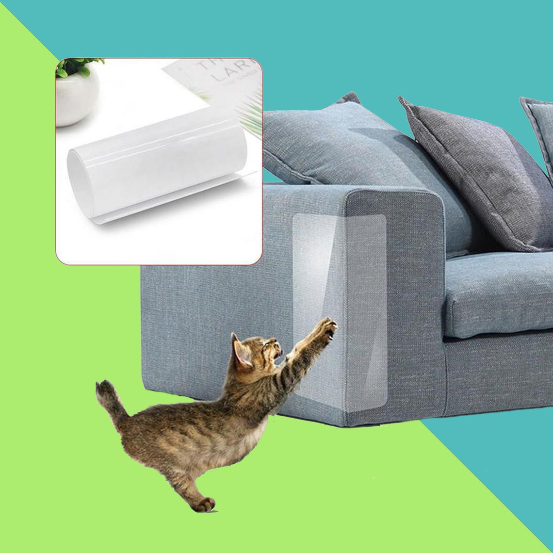 Cat Claw Protector Scratch Shield AntiScratch Sheet Etsy