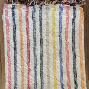 Turkish Linen Tea Towel, Boho Kitchen Towels image 8