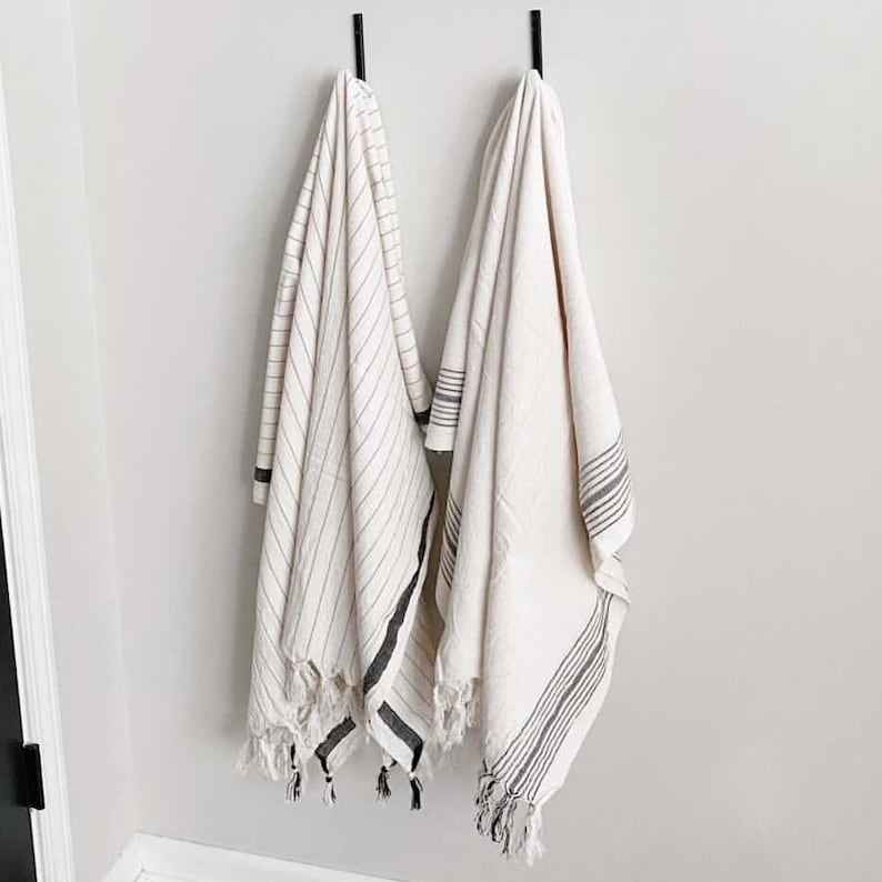 Linen cotton bath towel