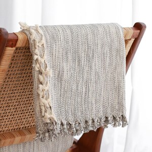 grey blanket