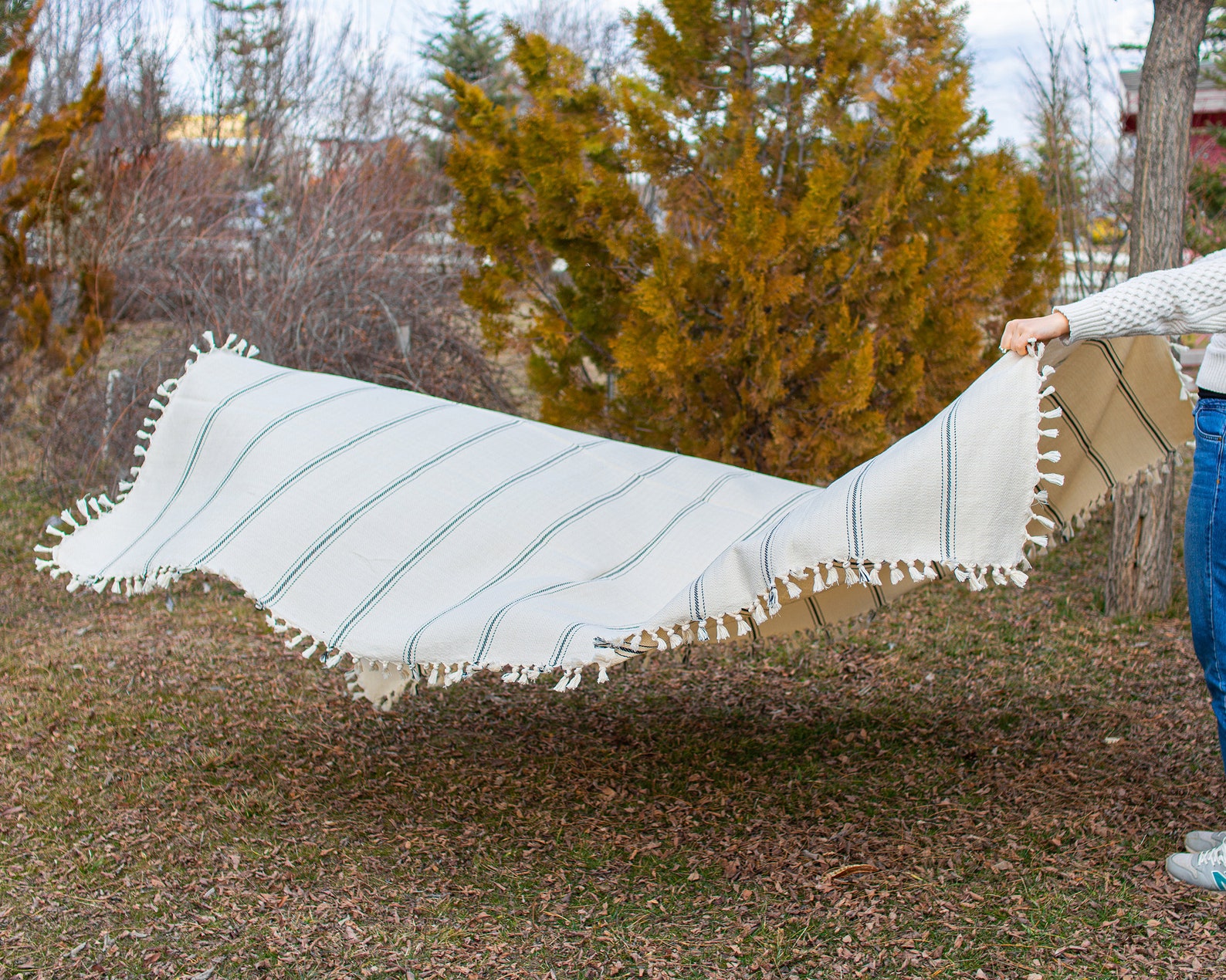 BOHO PICNIC BLANKET White Soft Throw Blanket Summer Etsy Australia