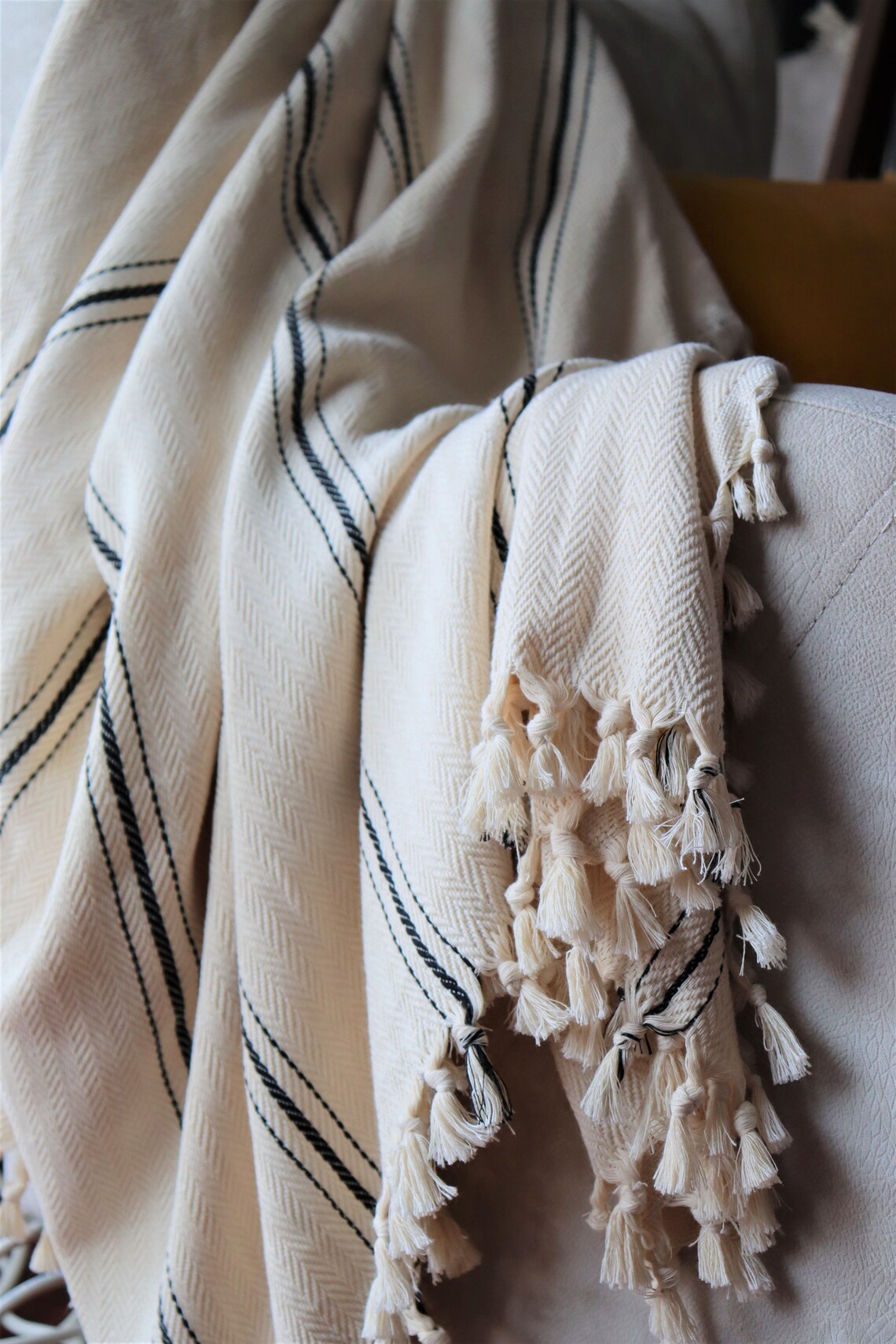 BOHO PICNIC BLANKET White Soft Throw Blanket Summer Etsy Australia