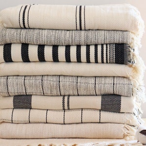 Soft Oversize Cotton Bedspread, Organic Cotton Throw Blanket, King Size Bed Cover, Queen Bed Spread, Summer Bed Coverlet, Boho Decor Blanket