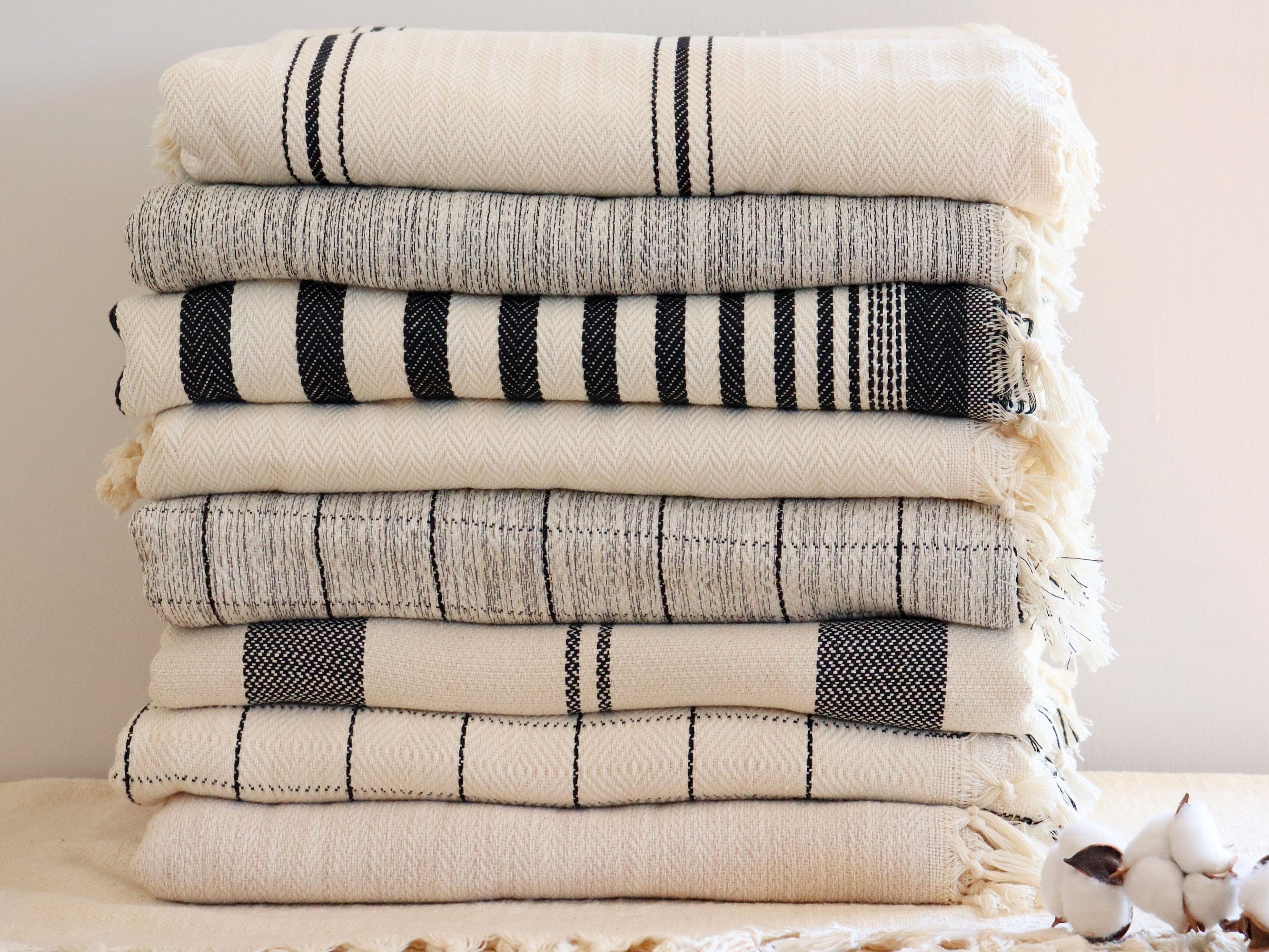 Soft Oversize Cotton Bedspread, Organic Cotton Throw Blanket, King Size Bed Cover, Queen Bed Spread, Summer Bed Coverlet, Boho Decor Blanket