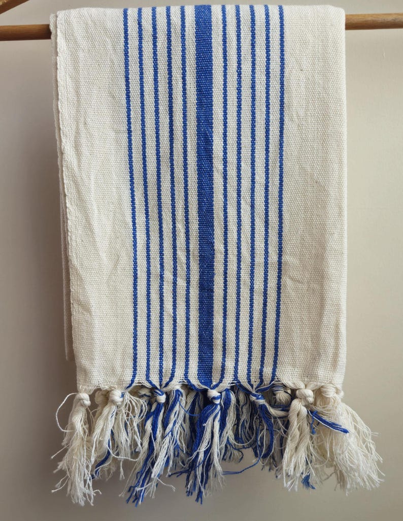 Turkish Linen Tea Towel, Boho Kitchen Towels image 4