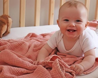 Weiche Baby Musselin Decke, Musselin Swaddle Decke, Neugeborenen Geschenk, Teenager, Kleinkind