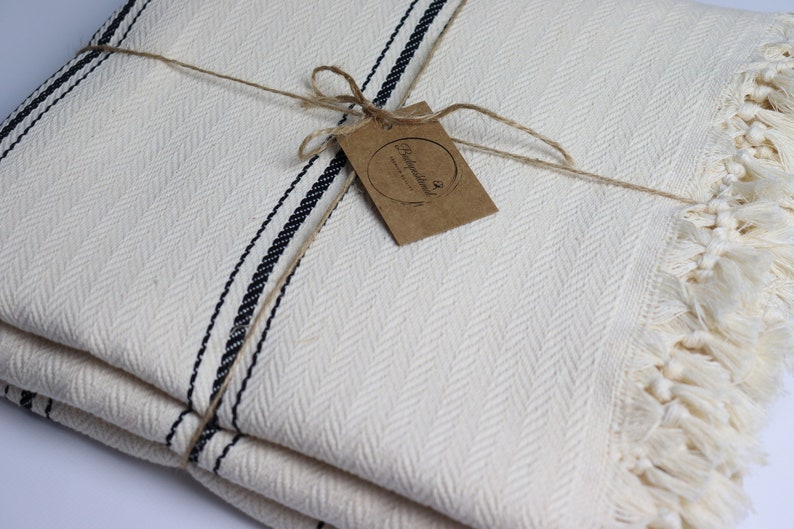 TURKISH COTTON THROW Blanket King Queen Size Bedspread Etsy