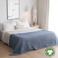 Lightweight Summer Bedspread, Soft Queen Size Bed Cover, King Muslin Bed Spread, Organic Cotton Throw Blanket, Full size Farmhouse Coverlet