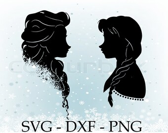 Download Elsa Silhouette Svg Etsy