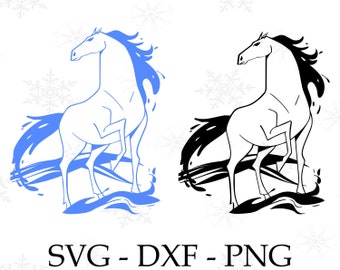 Free Elsa Horse Svg