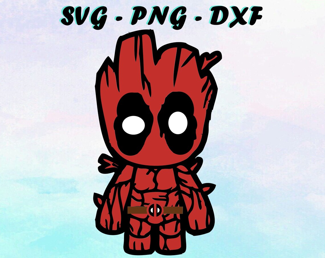 Download Baby Grootpool svg Deadpool Corps svg Marvel svg Deadpool | Etsy