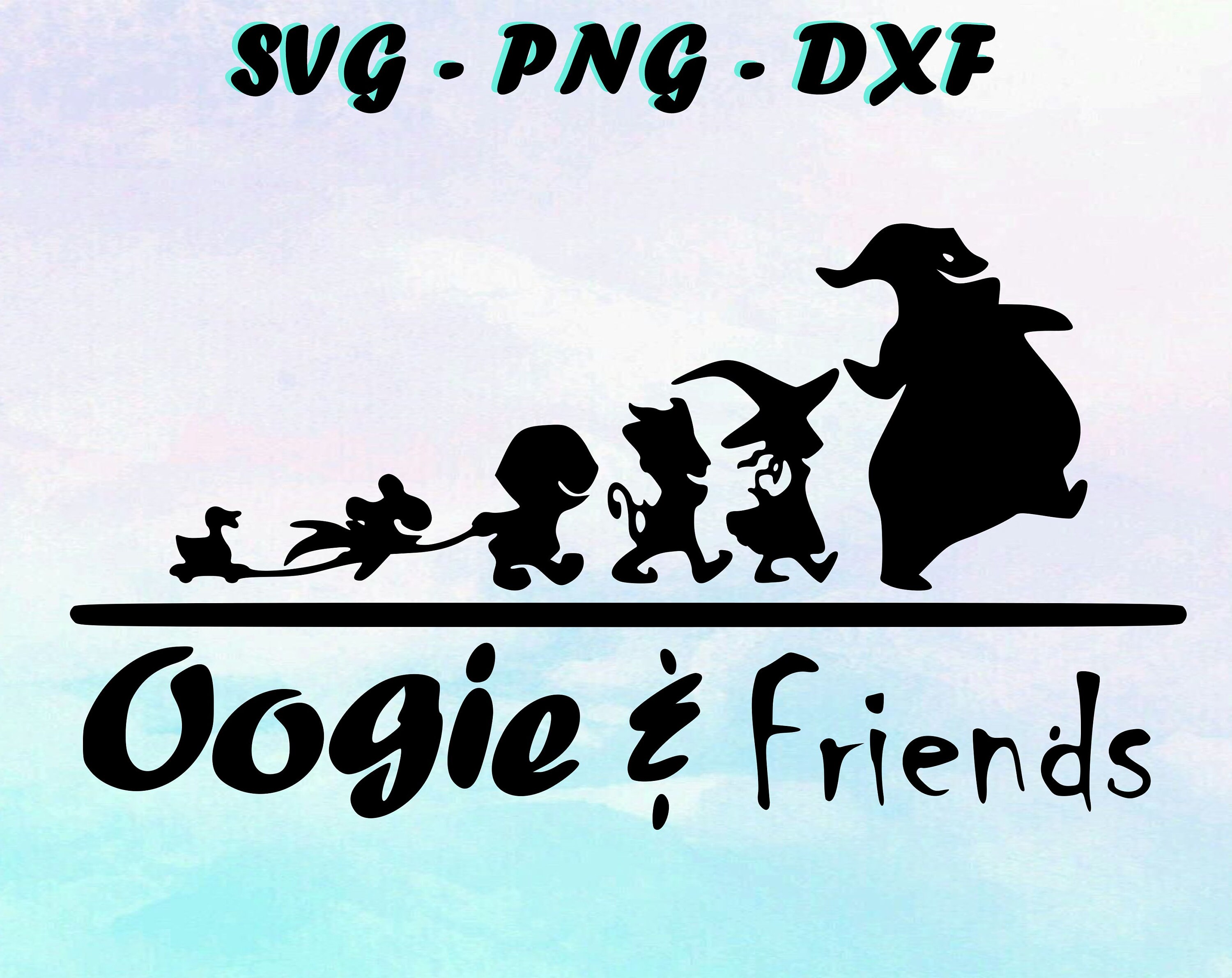 Download Oogie Boogie svg Oogie and Friends svg Nightmare Before | Etsy