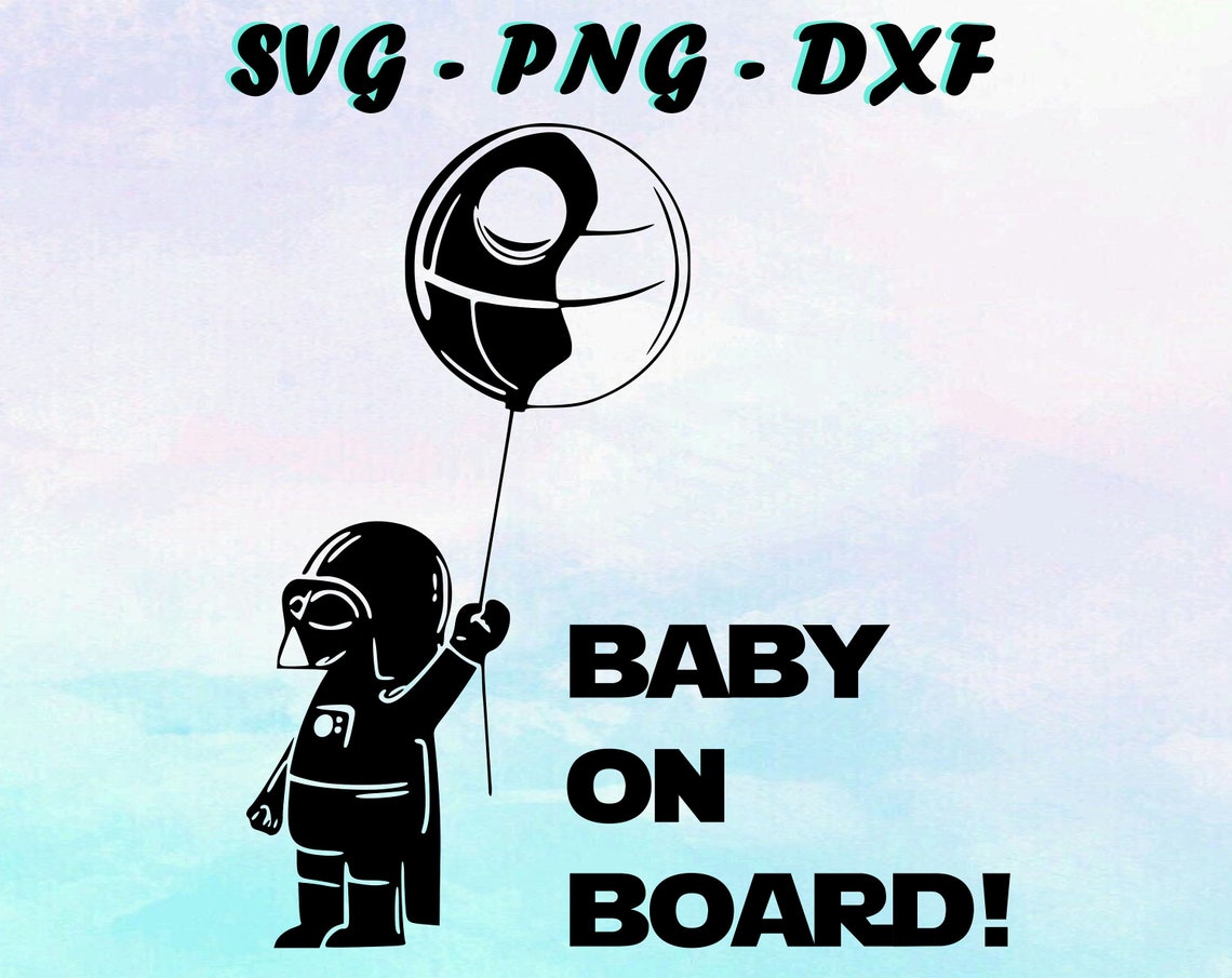 Download Baby on board Star wars svg Darth Vader svg Han Solo svg ...