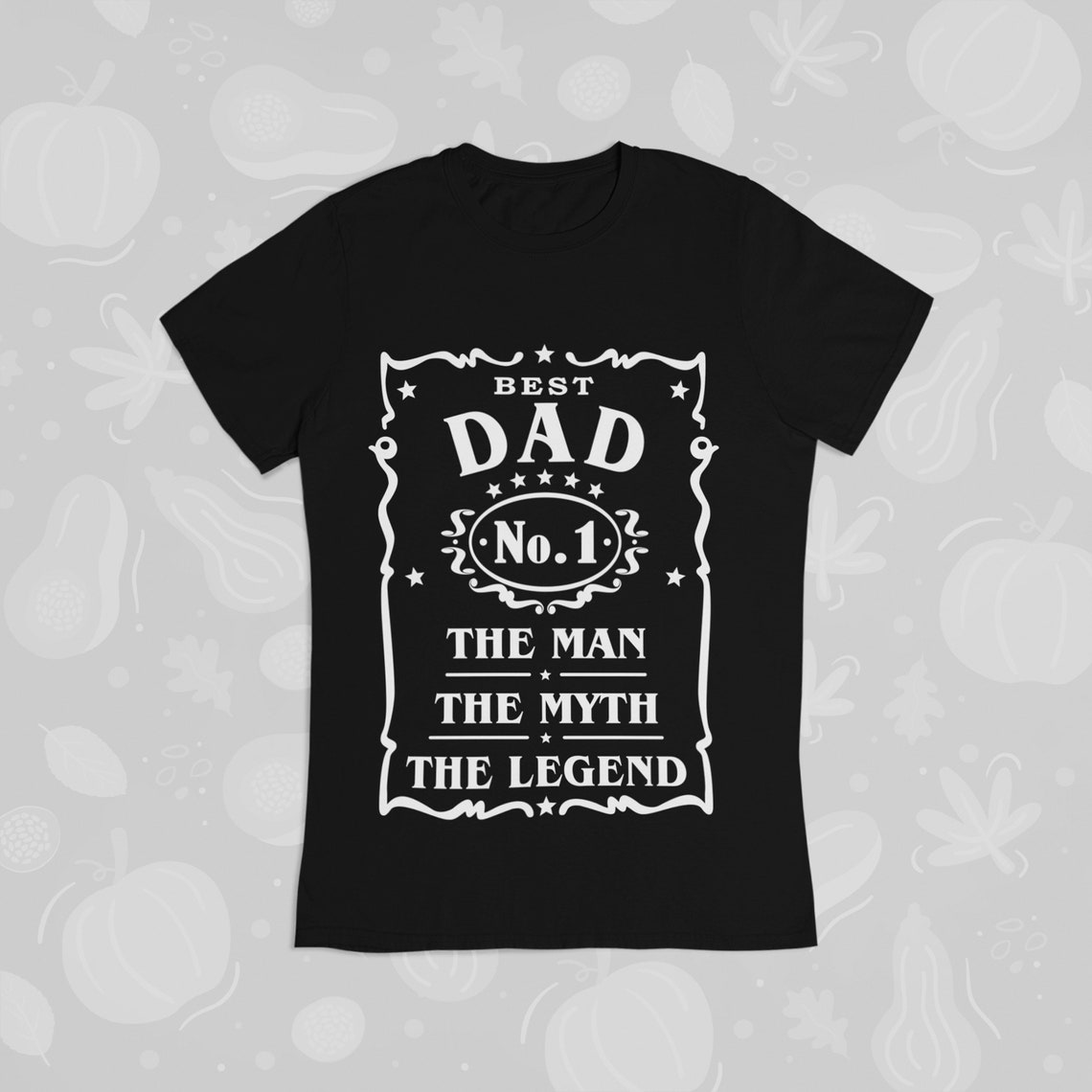 Best Dad No.1 Svg Father's Day SVG Whiskey Label Daddy - Etsy