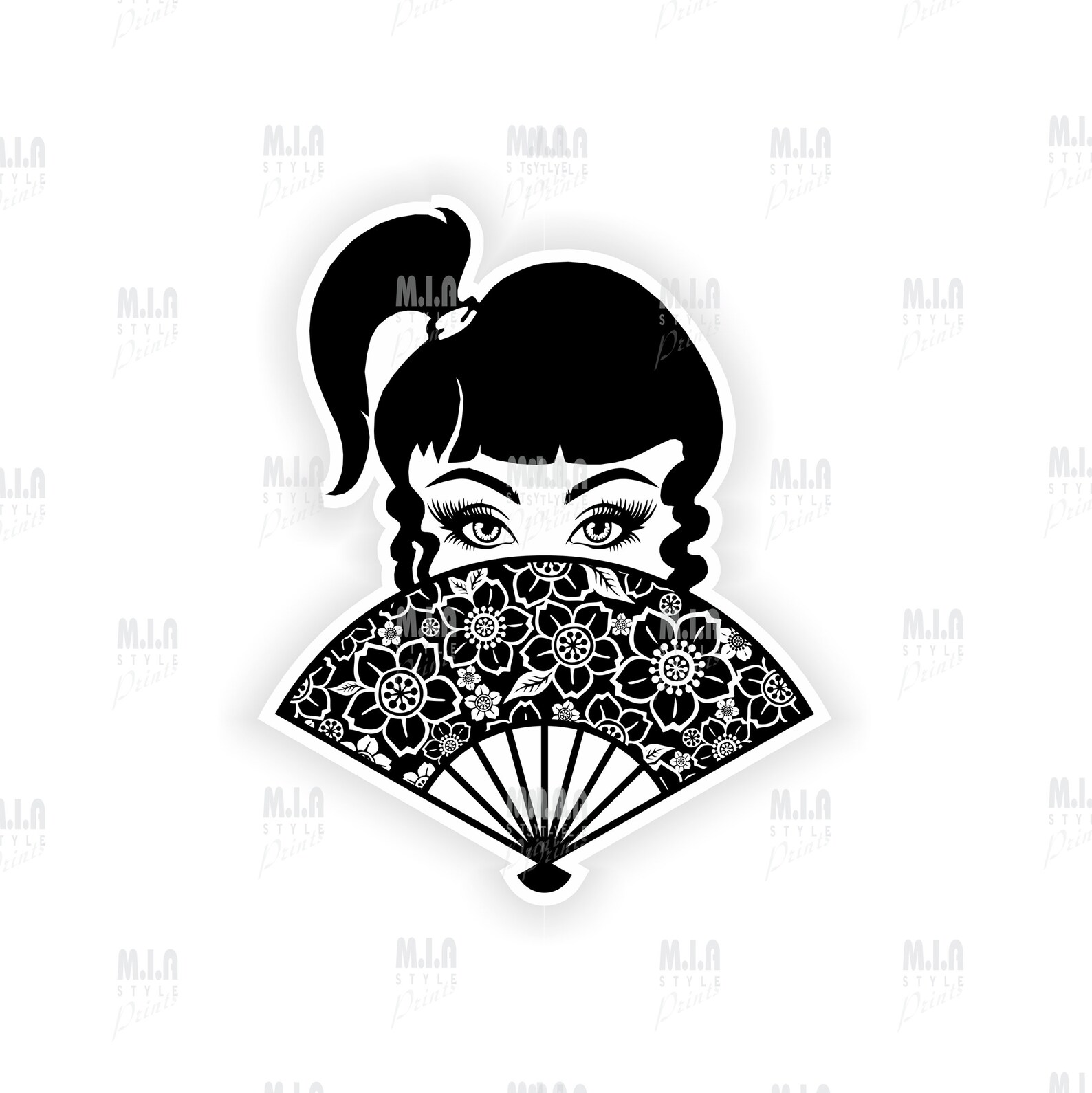 Pretty Woman SVG Be Pretty Japan Woman Svg A Woman With - Etsy