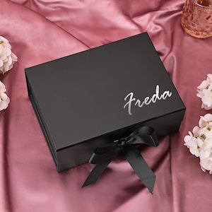 Personalised Bridesmaid Box Empty | Magnetic Box | Maid of Honour | Bridesmaid Proposal | Bridal Party Boxes | Keepsake Box | Gift for Host