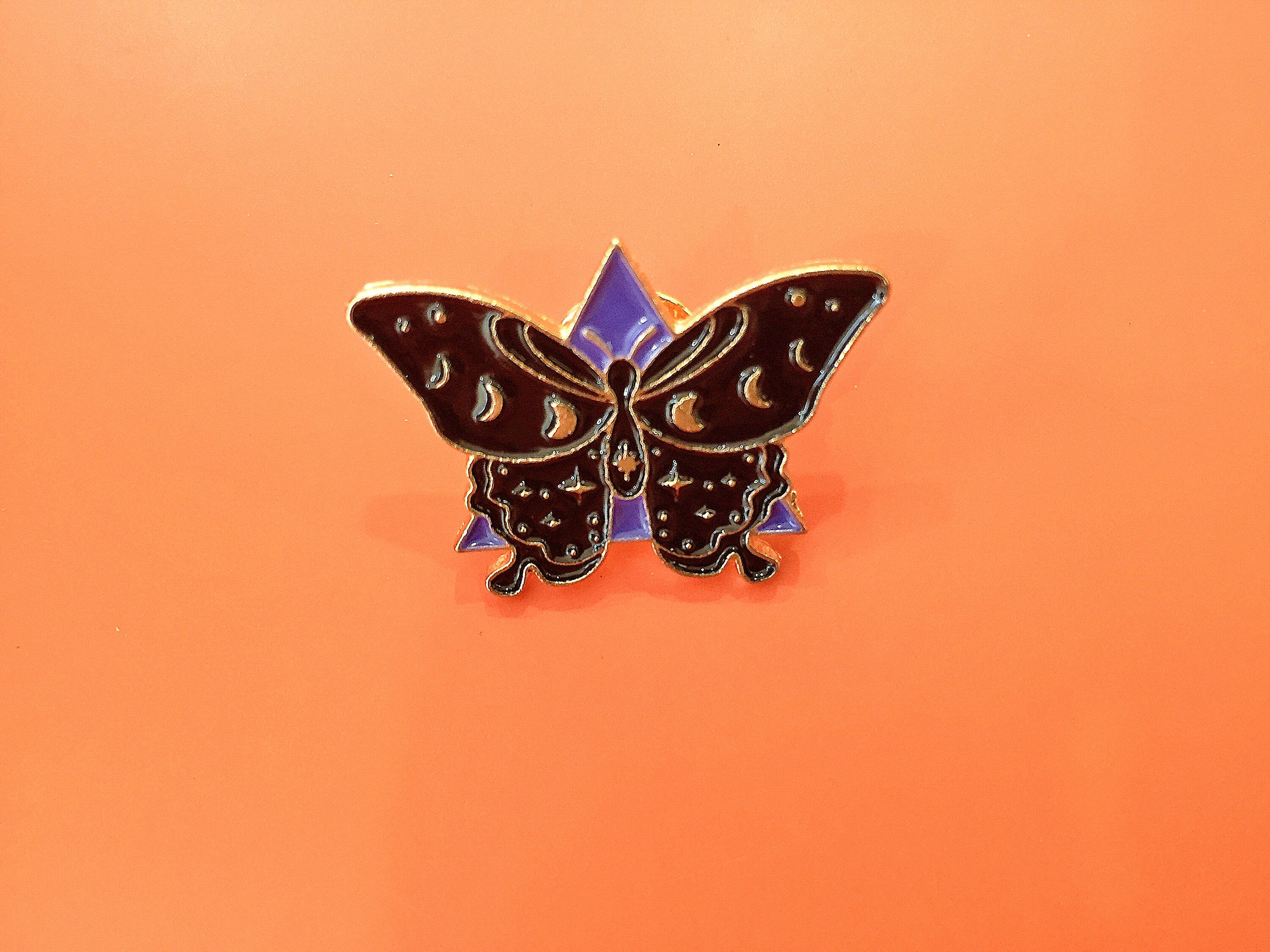 Monarch Butterfly butterflies enamel pin pins display set Etsy