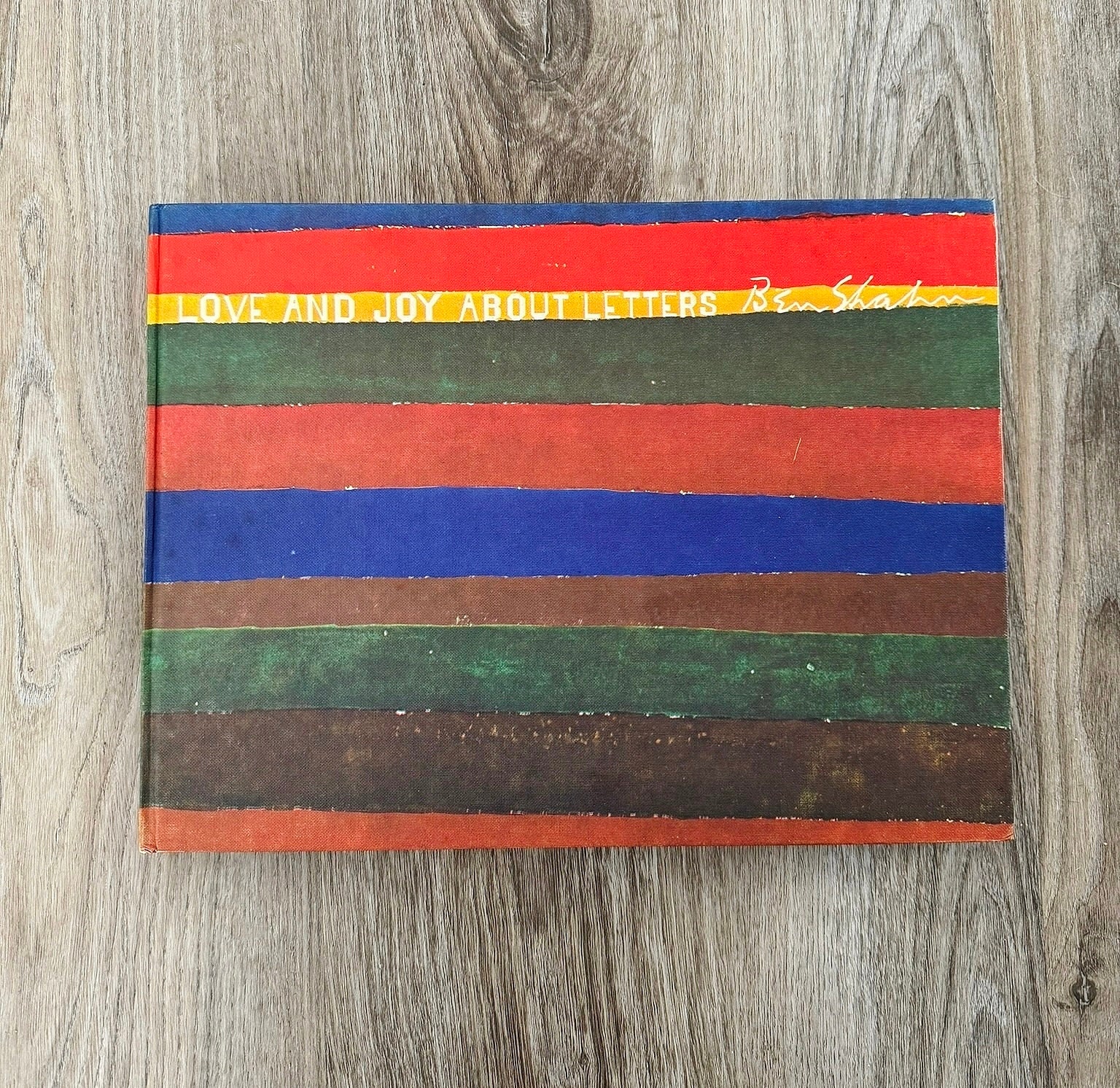 LOVE and Joy ABOUT LETTERS, Ben Shahn, First Edition 1963, Artwork Book, Frameable Art, Linen Hardcover, Slipcase Cover, Judaica, Jewish - Etsy LOVE and Joy ABOUT LETTERS, Ben Shahn, First Edition 1963, Artwork Book, Frameable Art, Linen Hardcover, Slipcase Cover, Judaica, Jewish - Etsy
