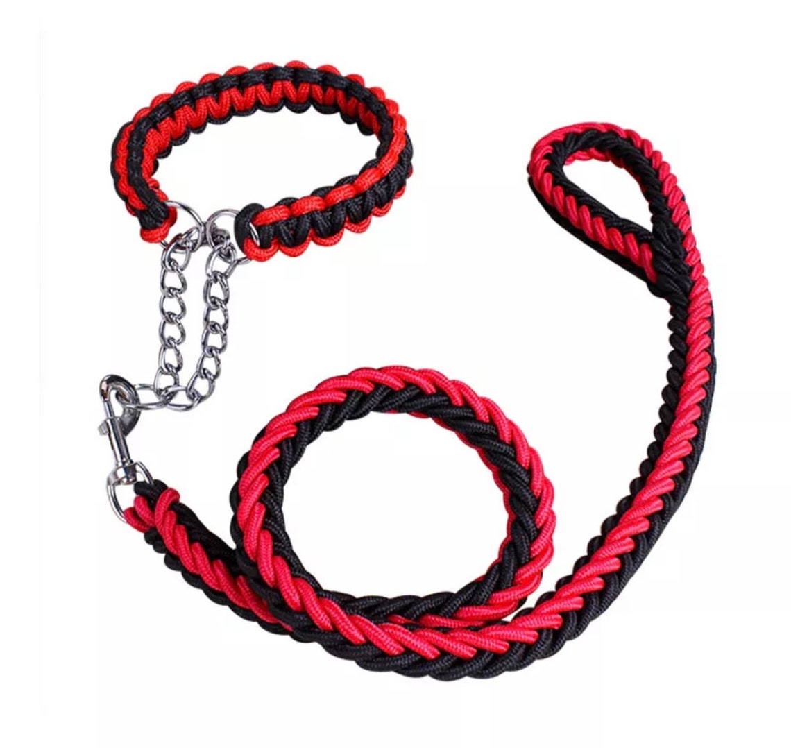 Luxury Dog Leash and Collar Set Etsy