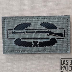 Military Patch | US Army Combat Infantryman Badge - Lasercut  Custom Patch Hook