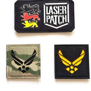 USAF - United States Air Force | Military - Lasercut Patch with Hook