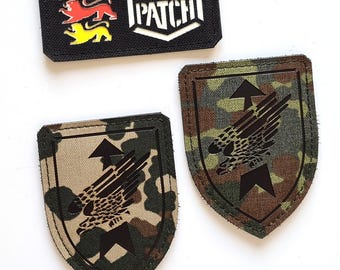 Militaire badge - Bundeswehr - Lasergesneden badge op maat met haaksluiting