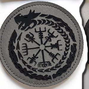 Viking Valhalla | Lasercut Custom Patch with Hook