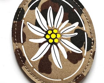 Militaire badge | Duitse strijdkrachten | Berginfanterie - Lasergesneden badge met haakje