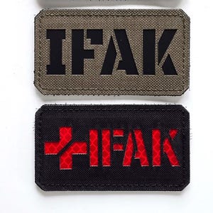 IFAK Patch | Combat Medic - Lasercut  Custom Patch Hook