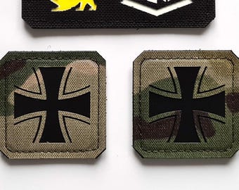 Duits Bundeswehr IJzeren Kruis - Militaire Patch - Lasergesneden Custom Patch Haakje