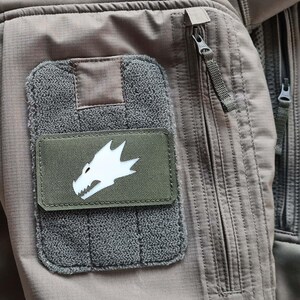 Salamanders Laser Patch - Morale Patch - Custom with Hook image 8