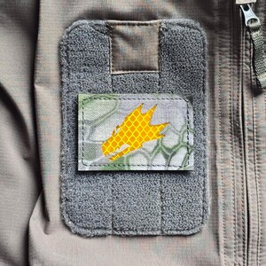 Salamanders Laser Patch - Morale Patch - Custom with Hook image 11